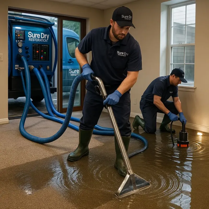 Water Extraction and Removal process in Merritt Park, NY